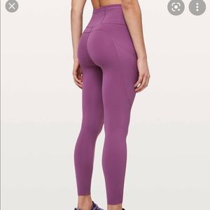 Lululemon fast and free 7/8 tight II 25”